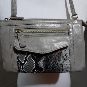 Small snakeskin purse